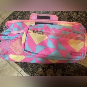 Stroller caddy - Colorful  Geometric !